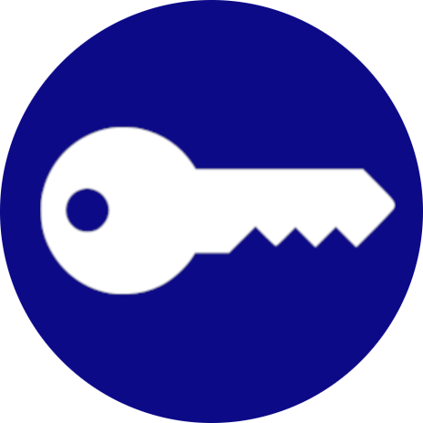 The icon of a key